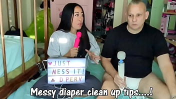 ABDL Messy Diaper Episode lots of tips for filling your pamps